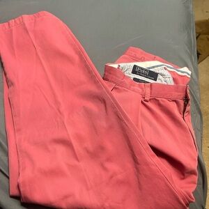 Ralph Lauren Men's Vibrant Pink Chinos